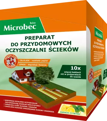 Bros Microbec Bio Aktywator Do Przydomowych Oczyszczalni Ścieków 18x35g